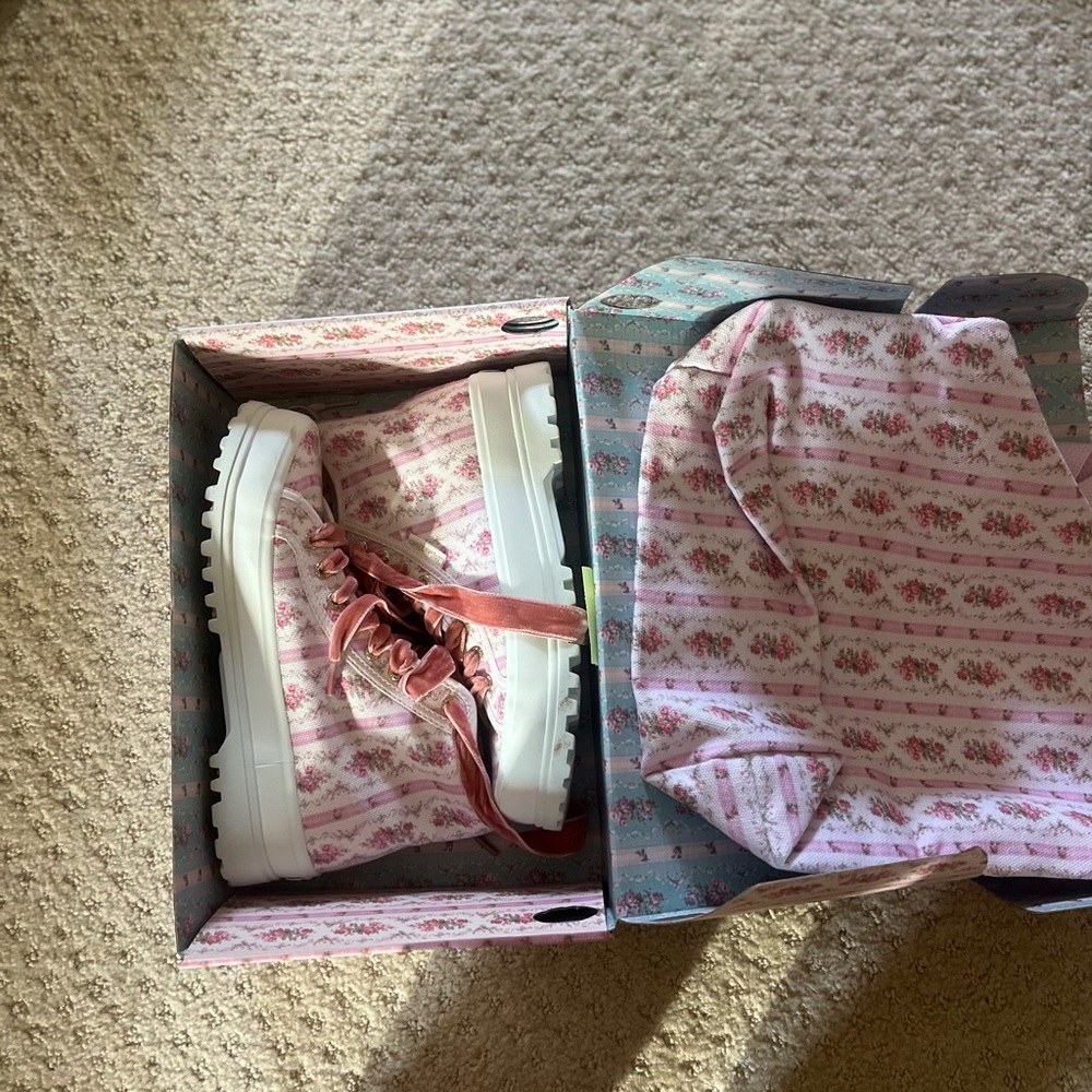 Love shack fancy platform shoes